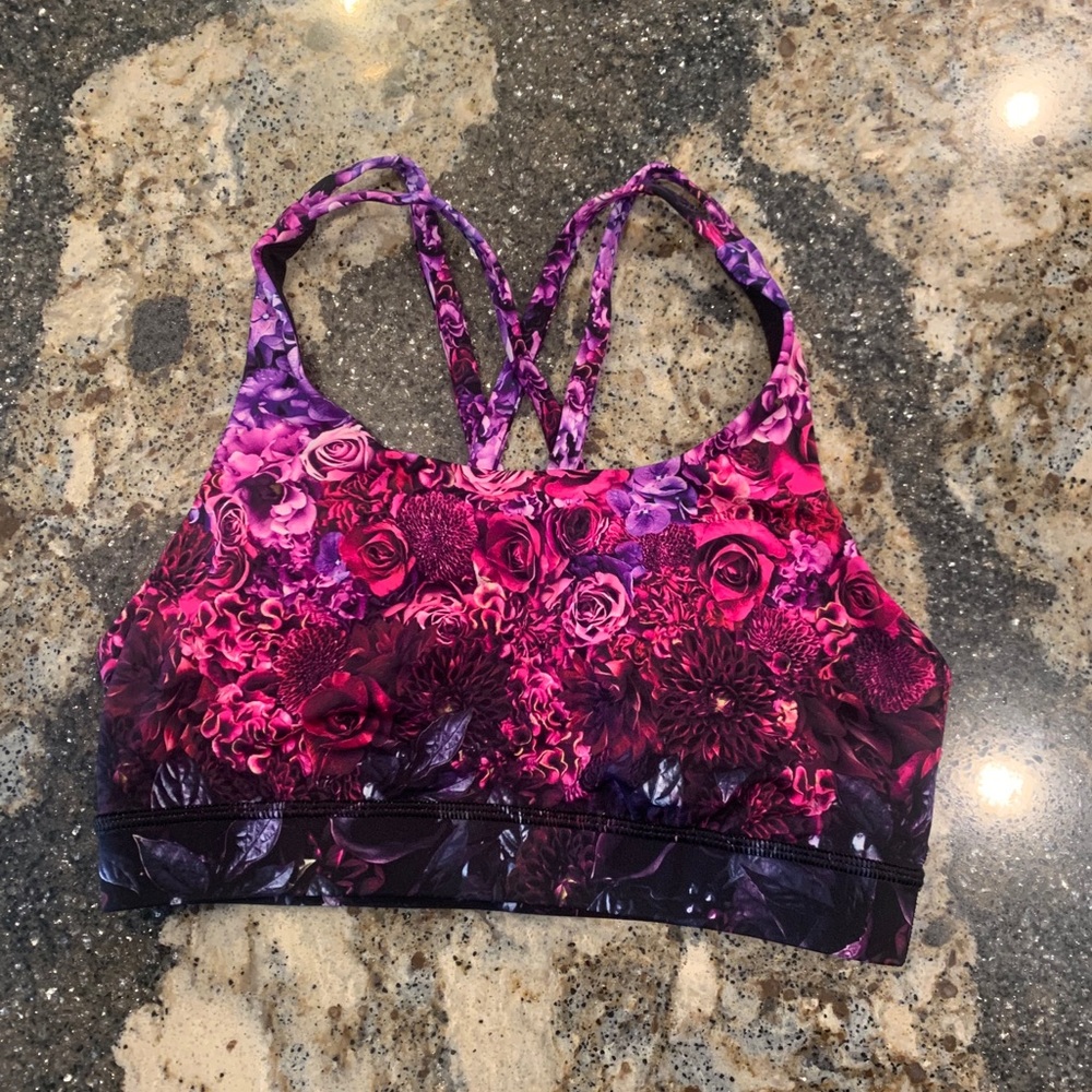 Lululemon Floral Energy Bra
